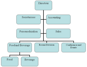 Casino organogram
